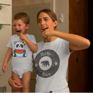 Retro Mama Bear Mother's Day T-Shirt