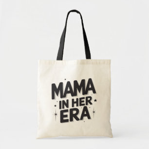 Retro Mama in Her Era Groovy Tote Bag
