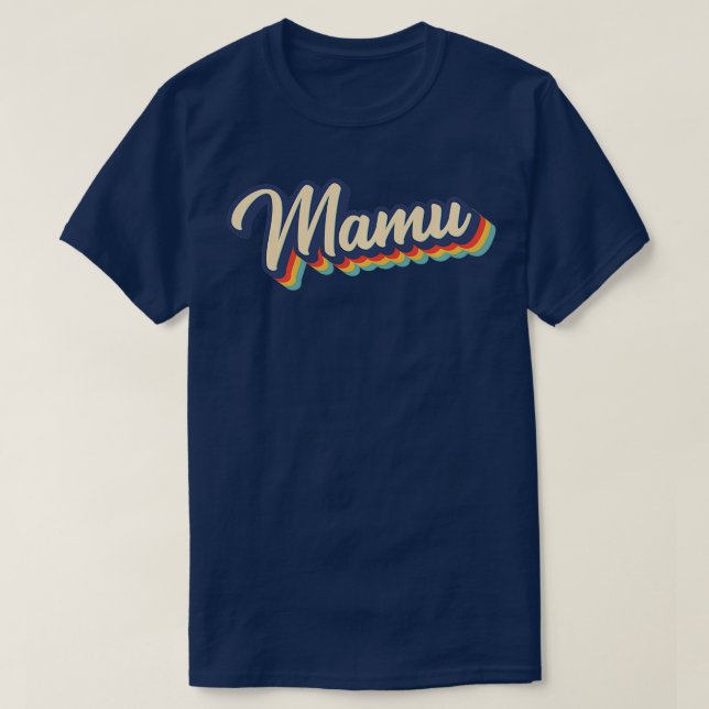 Retro Mamu  Father's Day Pullover  (Design Front)