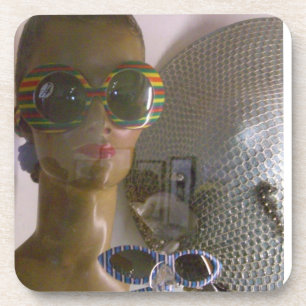 Retro Mannequin Head Coaster