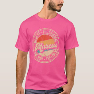 Retro Marcus Name Saying For Men Funny Marcus T-Shirt