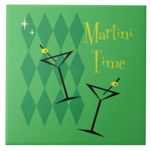 Retro Martini Tile