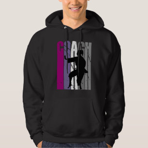 Retro Master Karate Instructor Feminine Coach Coac Hoodie