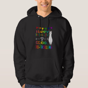Retro Math Formula 100 Days Of School No Prob Llam Hoodie