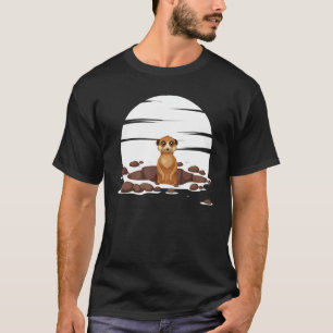 Retro Meerkat T-Shirt