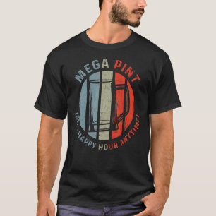 Retro Mega Pint Brewing Objection Hear Say Vintage T-Shirt