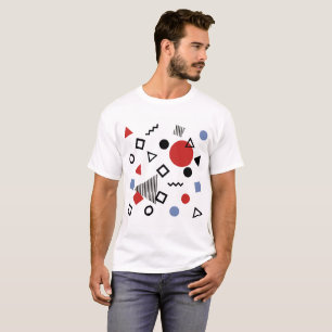 Retro Memphis Design Pattern T-Shirt