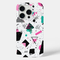 Retro Memphis Geometric Pattern