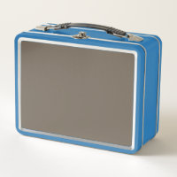 Retro Metal Lunchbox | Cool Minimalist Style