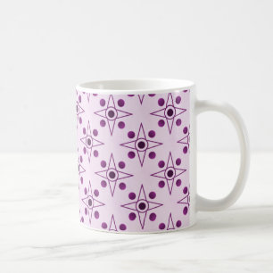 Retro-metric Mug, Plum Coffee Mug