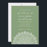Retro Mexican Terrain Flourishing Mandala Wedding Invitation<br><div class="desc">Beautiful invitations and stationery for special occasions and festivals are available in both physical and digital formats. We can extend any design into matching items such as RSVP cards,  labels,  envelopes,  and more. Customization is available upon request. Looking forward to hearing from you!</div>