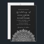 Retro Mexican Terrain Flourishing Mandala Wedding Invitation<br><div class="desc">Beautiful invitations and stationery for special occasions and festivals are available in both physical and digital formats. We can extend any design into matching items such as RSVP cards,  labels,  envelopes,  and more. Customization is available upon request. Looking forward to hearing from you!</div>