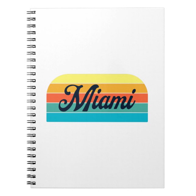 Retro Miami Notebook (Front)