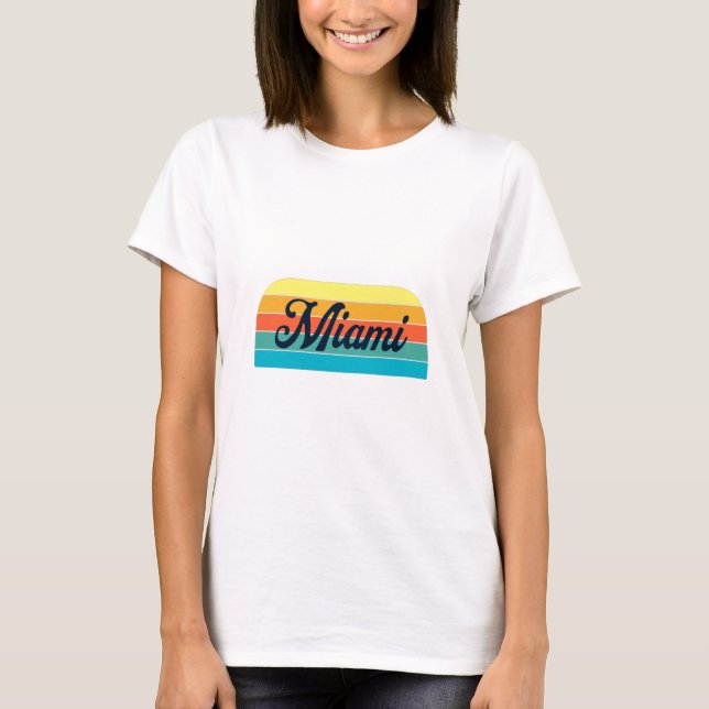 Retro Miami T-Shirt (Front)