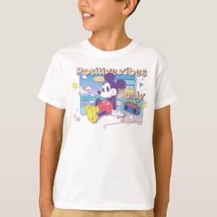 Retro Mickey Positive Vibes Only T-Shirt