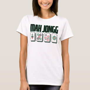 Retro Mid Century Mah Jongg Graphic T-Shirt