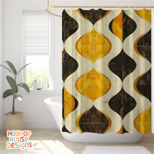 Retro Mid Century Modern Abstract