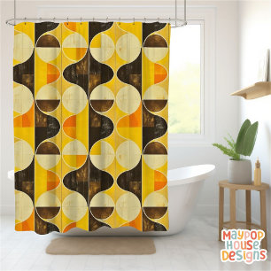Retro Mid Century Modern Abstract