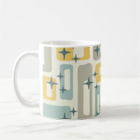 Retro Mid Century Modern Abstract