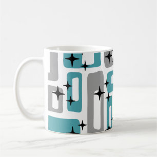 Retro Mid Century Modern Abstract Coffee Mug