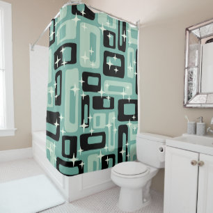 Retro Mid Century Modern Abstract Pattern
