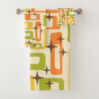 Retro Mid Century Modern Abstract Pattern