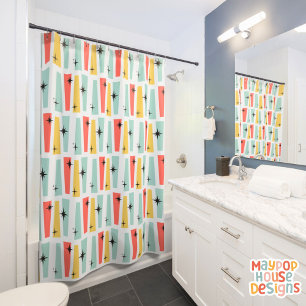 Retro Mid Century Modern Colourful