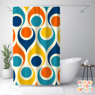 Retro Mid Century Modern Colourful