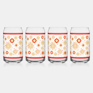 Retro Mid-Century Modern Design Can Glass