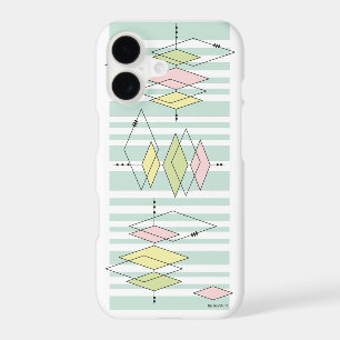Retro Mid-Century Modern Geometric Abstract