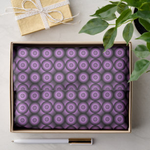 Retro mid century modern geometric circles tissue paper