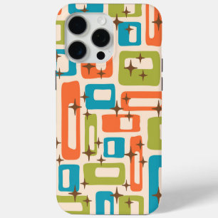 Retro Mid Century Modern iPhone 15 Pro Max Case