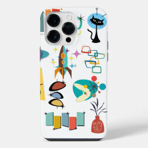 Retro Mid Century Modern iPhone / iPad case
