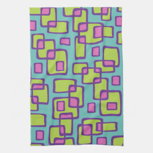 Retro Mid Century Modern Kitchen Towel