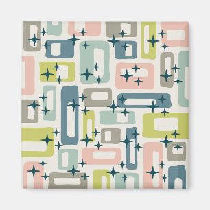 Retro Mid Century Modern Magnet