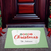 Retro Mid-Century Modern Merry Christmas