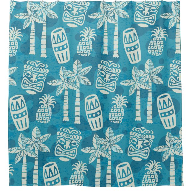 Retro Mid Century Modern Tiki Pattern (Front)