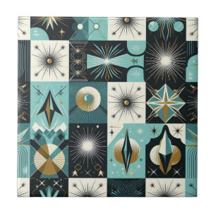 Retro Mid Century Modern  Tile