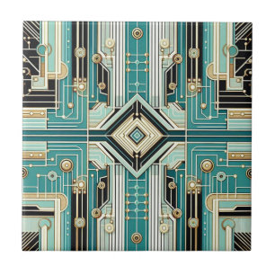 Retro Mid Century Modern  Tile