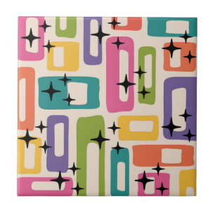 Retro Mid Century Modern Tile