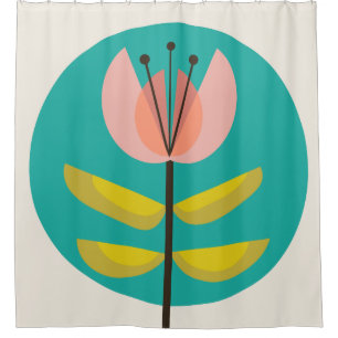 Retro Midcentury Flower