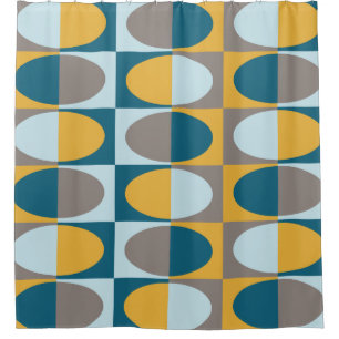 Retro MidCentury Oval pattern 2