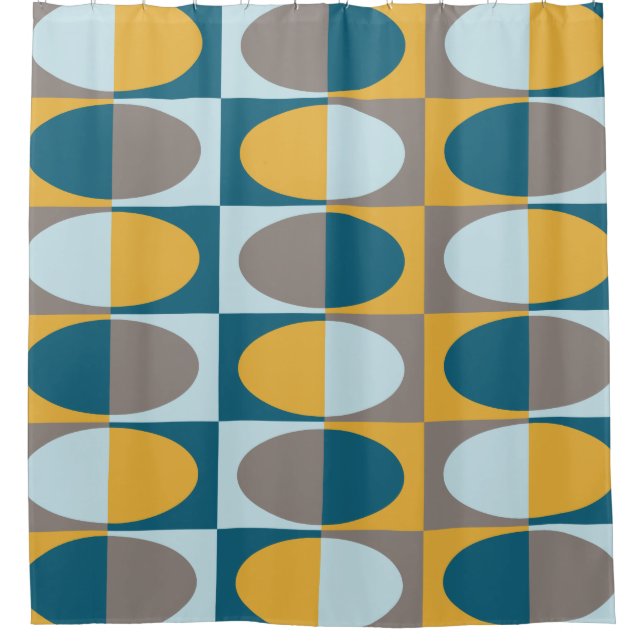 Retro MidCentury Oval pattern 2 (Front)