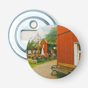 Retro Midsummer celebration in Trosa, Sweden Bottle Opener