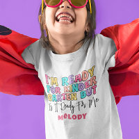 Rétro mignon retour à l'école maternelle t-shirt