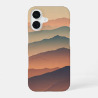 Retro Misty Mountains