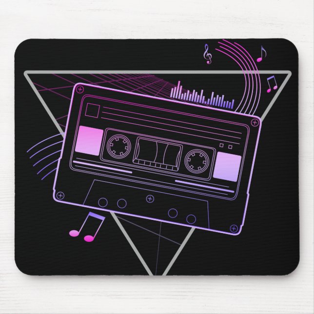Retro Mix Mouse Pad (Front)