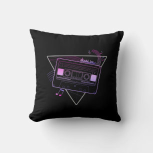 Retro Mix  Throw Pillow
