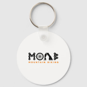 Retro Moab Utah Souvenir Mountain Biking Mtb Trail Keychain