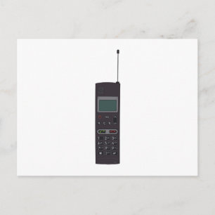 Retro Mobile phone Postcard